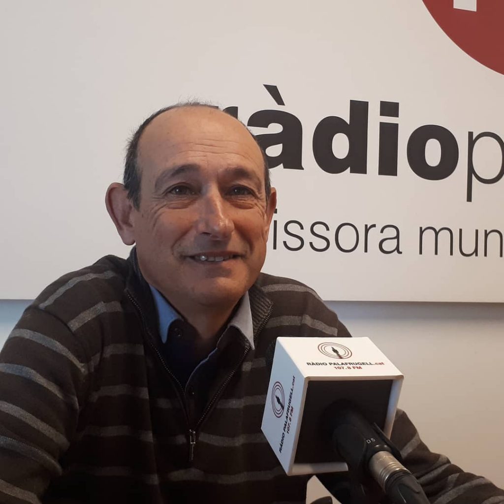 Primera entrevista de Joan Vigas com a 1r tinent d'alcalde de Palafrugell