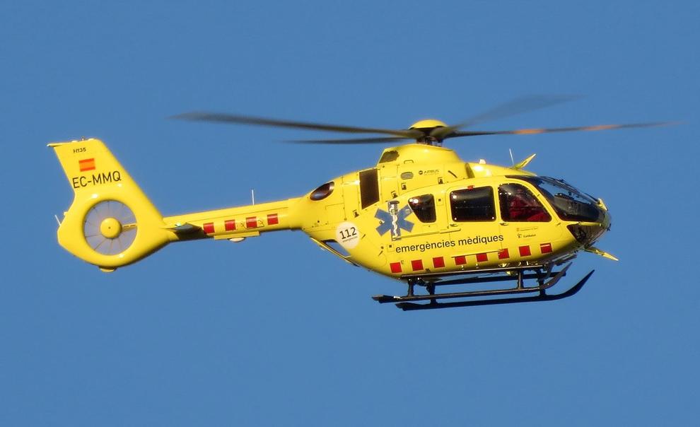 Rescaten un jove amb helicòpter a Tamariu