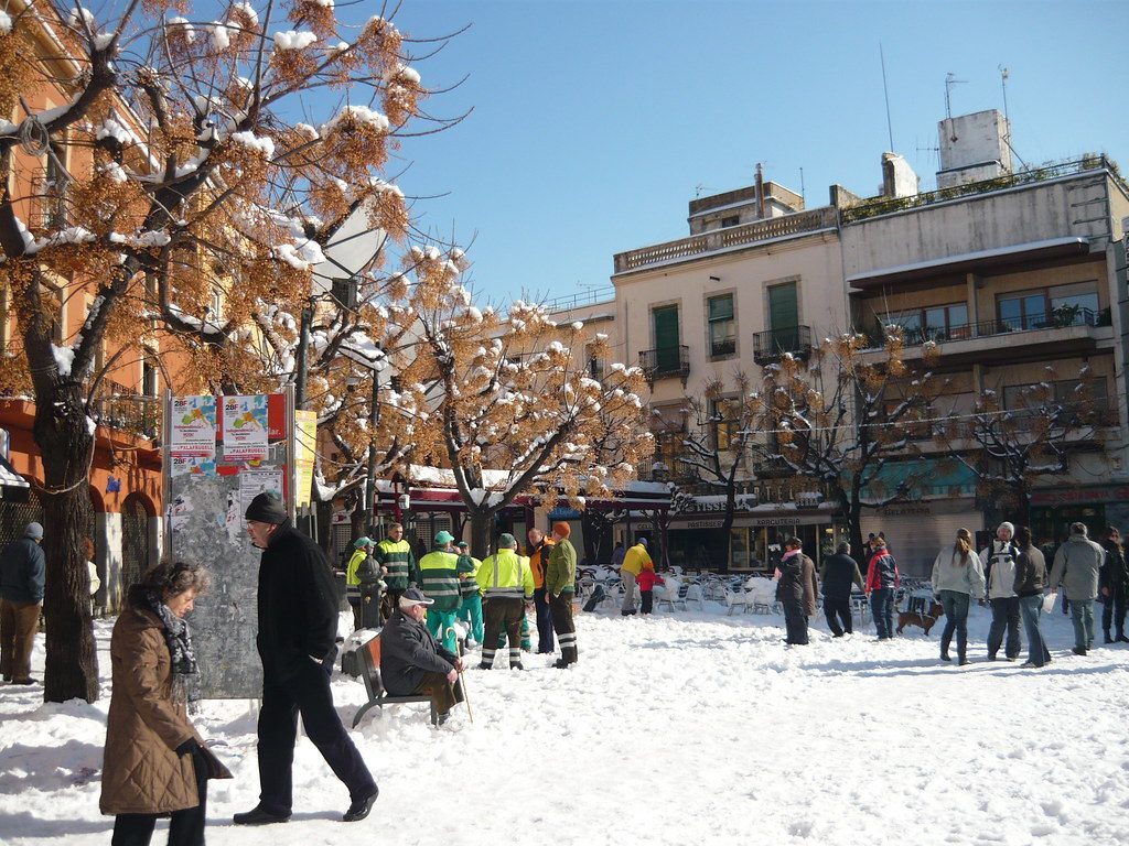 Palafrugell recorda la nevada del 2010