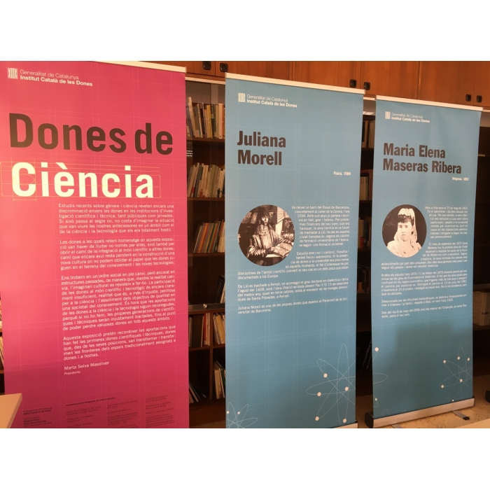 Exposició dones de ciència