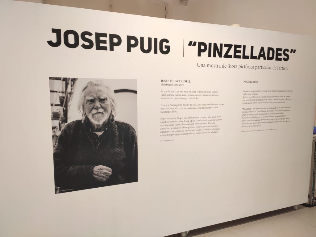 Pinzellades un homenatge a la pintura de Josep Puig