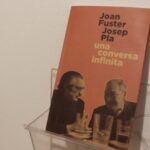 Cartell de l'exposició de Joan Fuster i Josep Pla