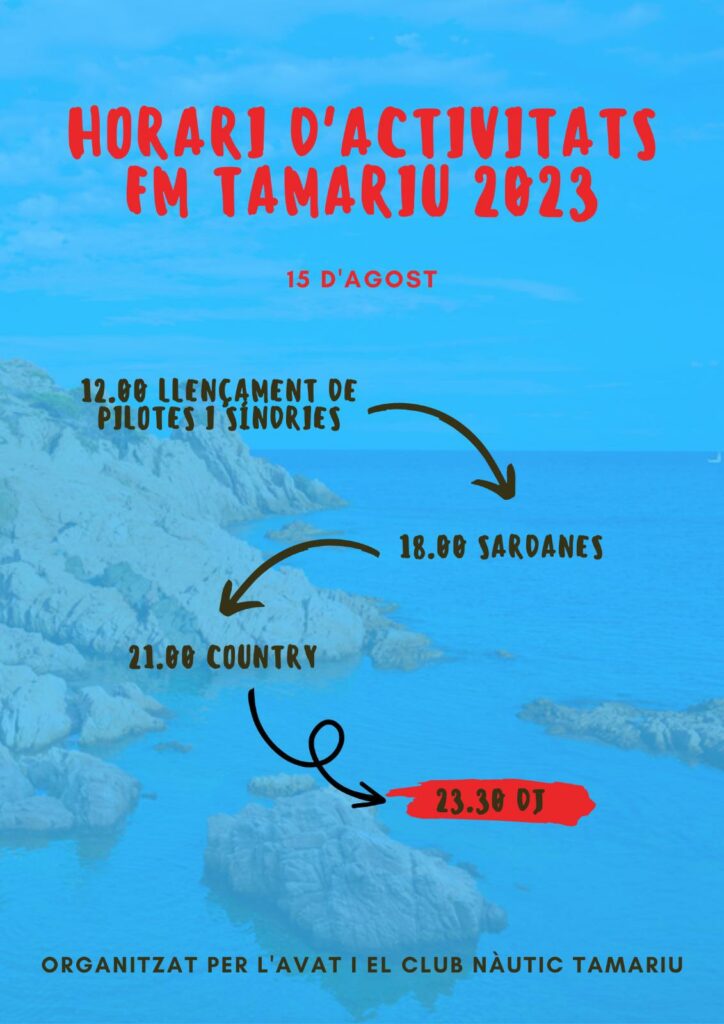 Festa Major de Tamariu 2023