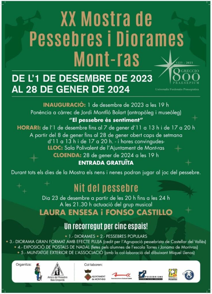 Pessebres Mont-ras 2023