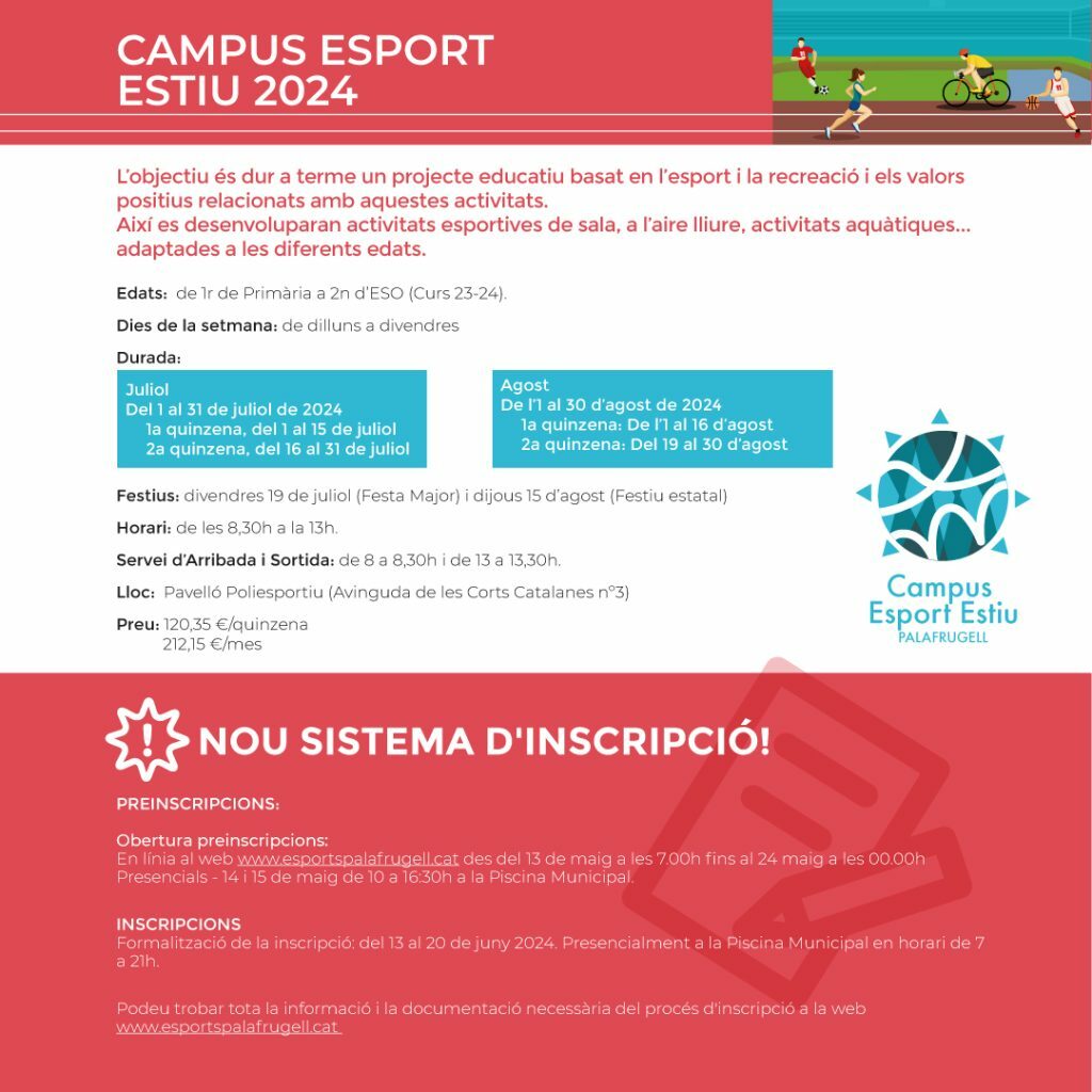 Campus d'Esport Estiu 2024