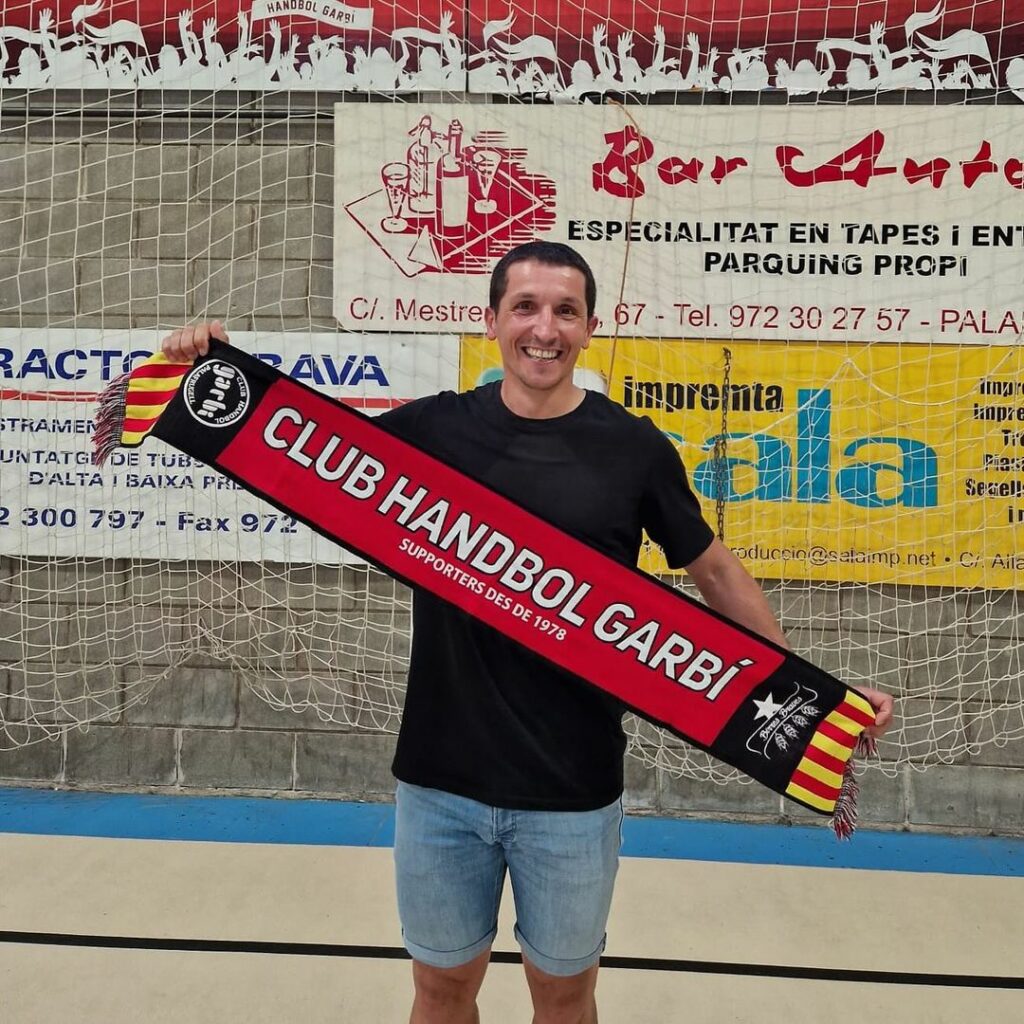 Xevi Salvador, nou entrenador de l'equip femení de l'Handbol Garbí