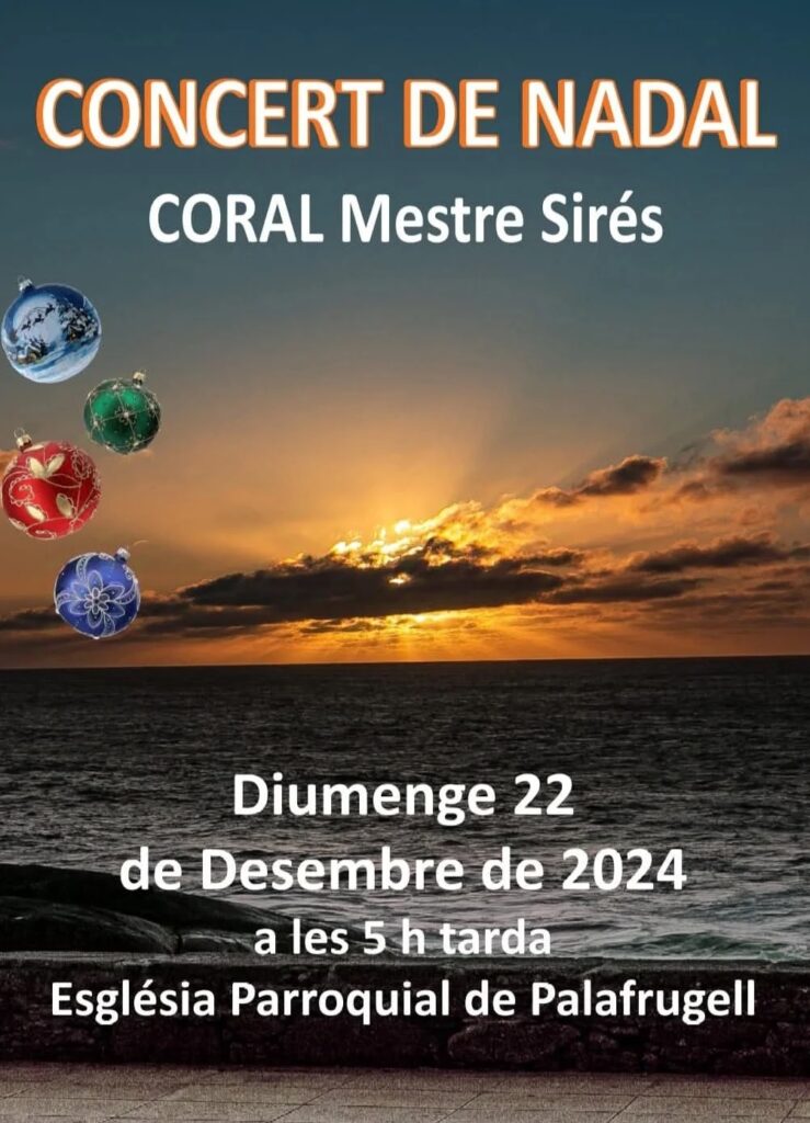 Concert de Nadal de la Coral Mestre Sirés