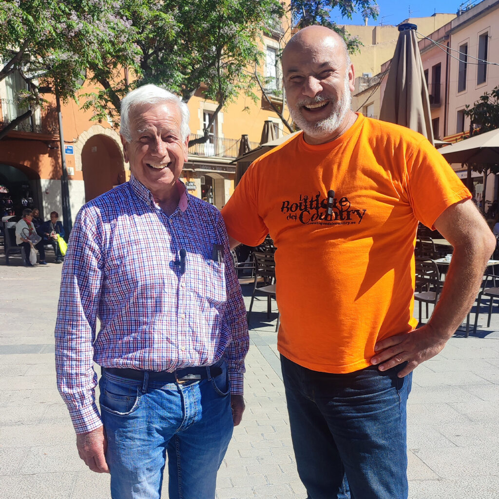 Josep Pascual amb Rafel Corbí