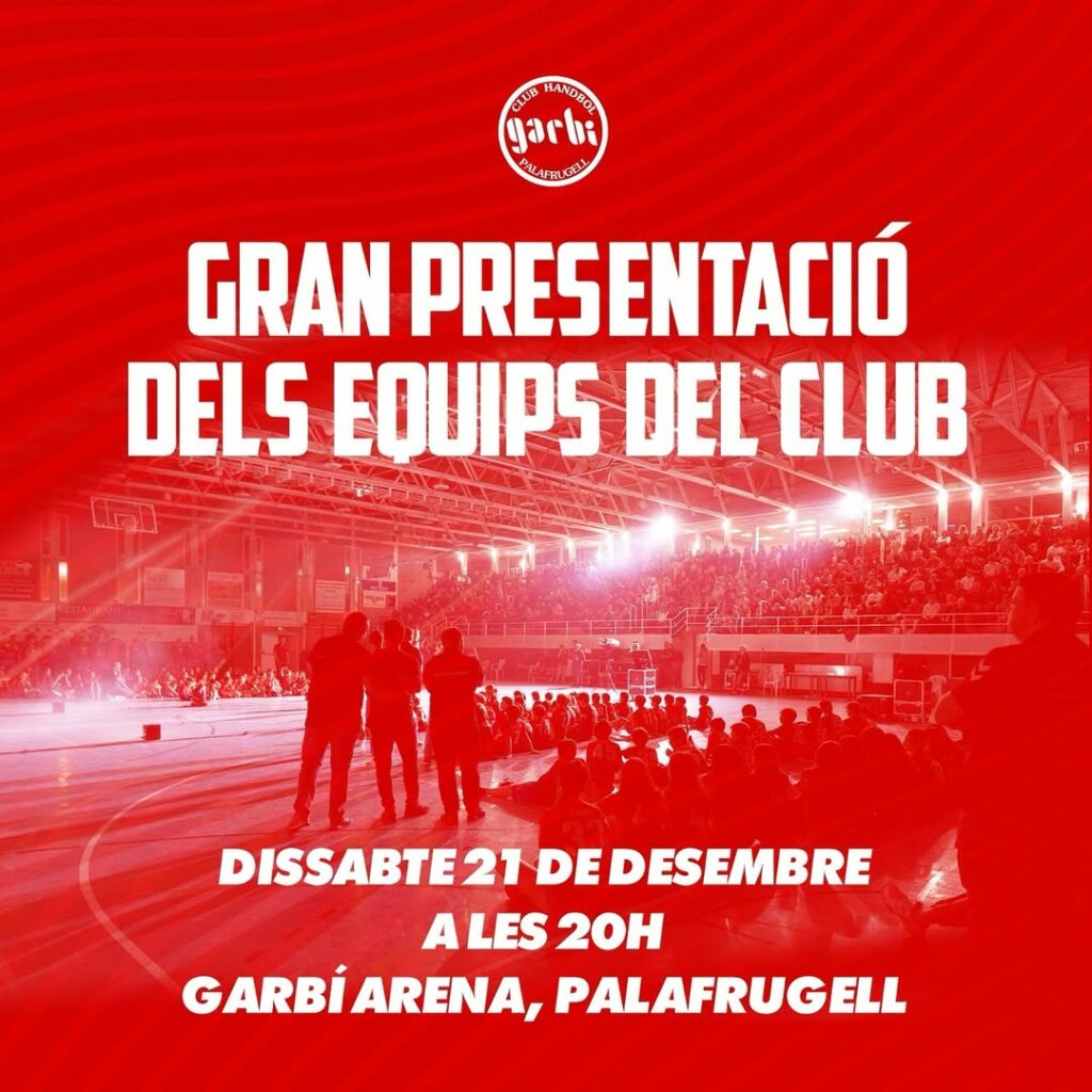 Presentació dels equips del Club Handbol Garbí