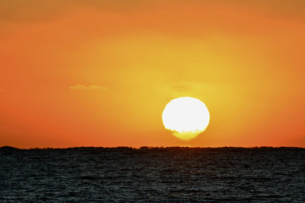 Sortida de sol des de la platja de la Fosca (13-01-2025)