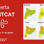 Alerta de Protecció civil del vent d'aquest dissabte