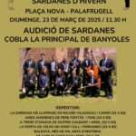 Actuació de sardanes a plaça Nova