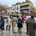 Manifestació a favor de Palestina el 23 de març