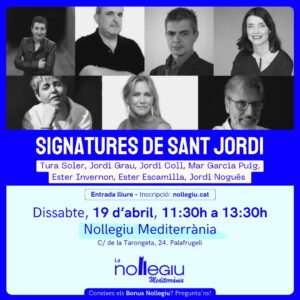 Signatures de llibres a la Nollegiu