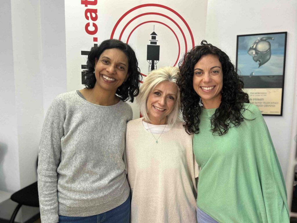 Amalia Valderrama, Montserrat Colomé i Marina Sabaté