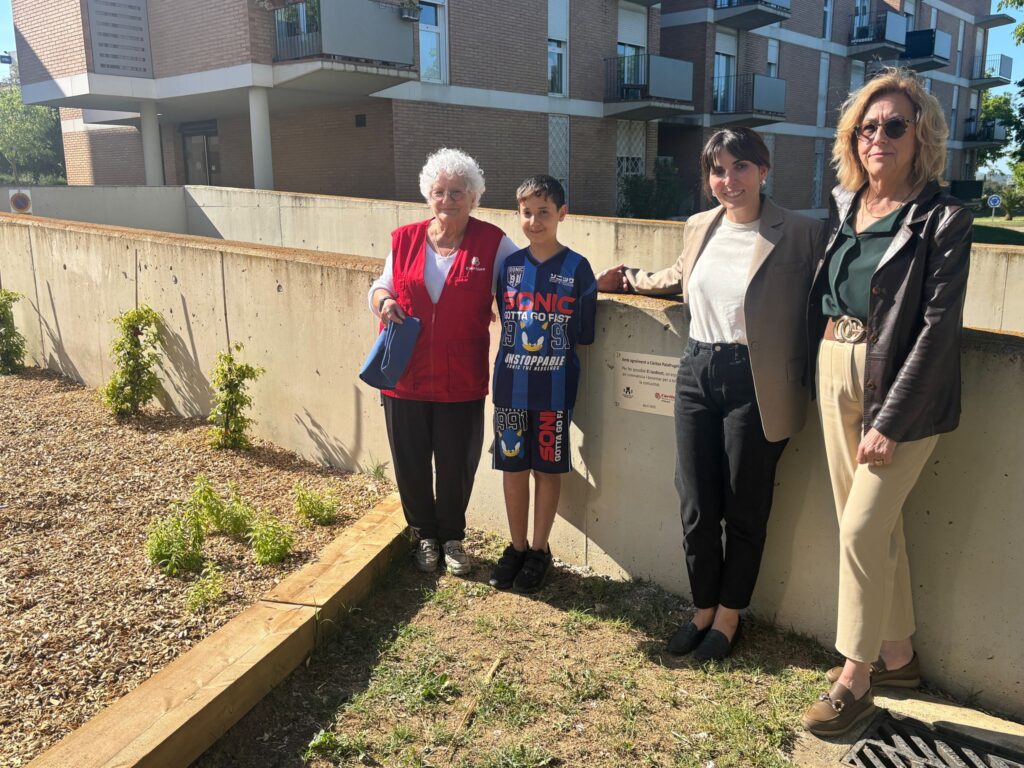 Inauguració dels jardins als pisos dotacionals