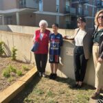 Inauguració dels jardins als pisos dotacionals