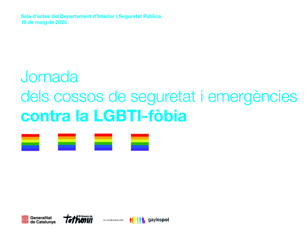 Jornada dels cossos de seguretat en LGTBIfòbia