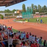 Campionat d'atlestisme a l'Estadi Josep Pla i Arbonès