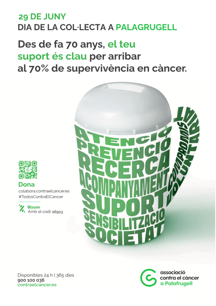 Cartell de la campanya a Palafrugell Juny 2025