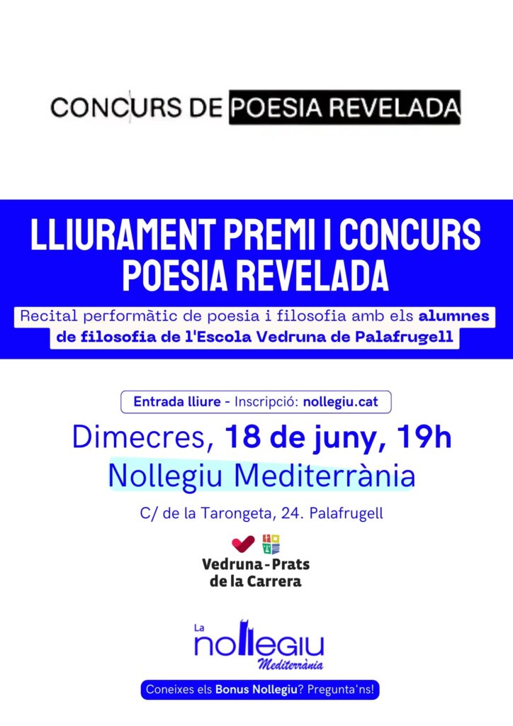Concurs de poesia revelada