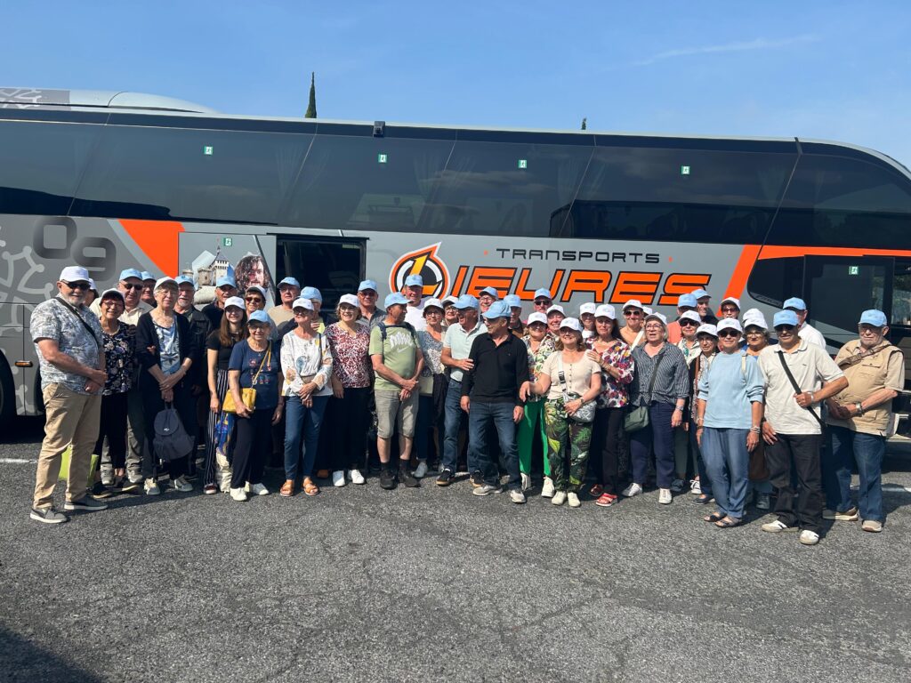 Delegació de Miralpeix que ha visitat Palafrugell