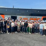 Delegació de Miralpeix que ha visitat Palafrugell