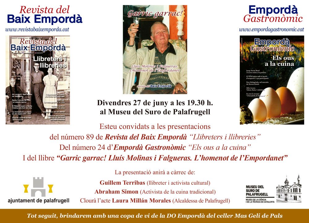 Publicacions de la Revista del Baix Empordà