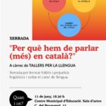 Xerrada sobre l'us del catala