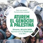 Mobilització de Palafrugell amb Palestina