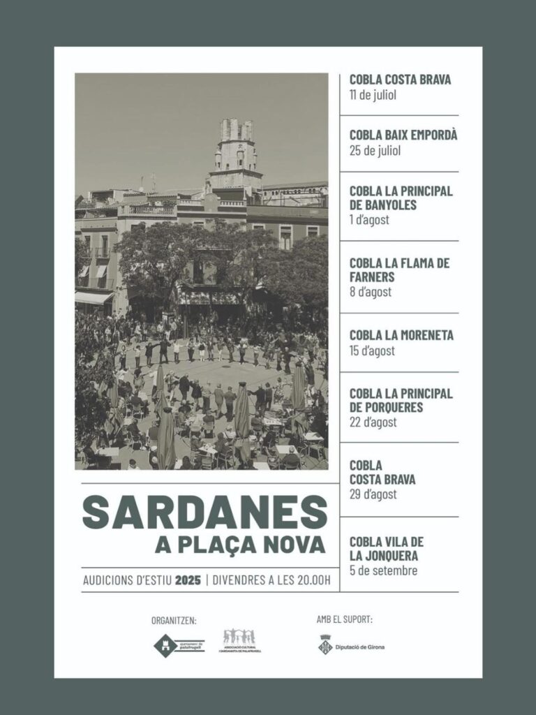 Sardanes a plaça Nova 2025
