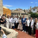 Signatura de l'acord amb Pietrasanta