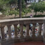 Visió dels manifestants des del balcó de l'Ajuntament