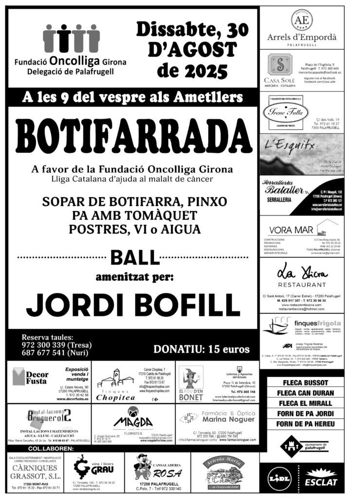 Botifarrada als Ametllers