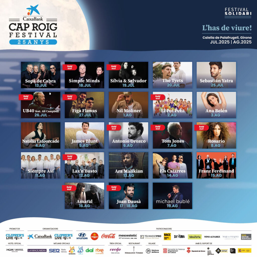 Cartell Cap Roig 2025