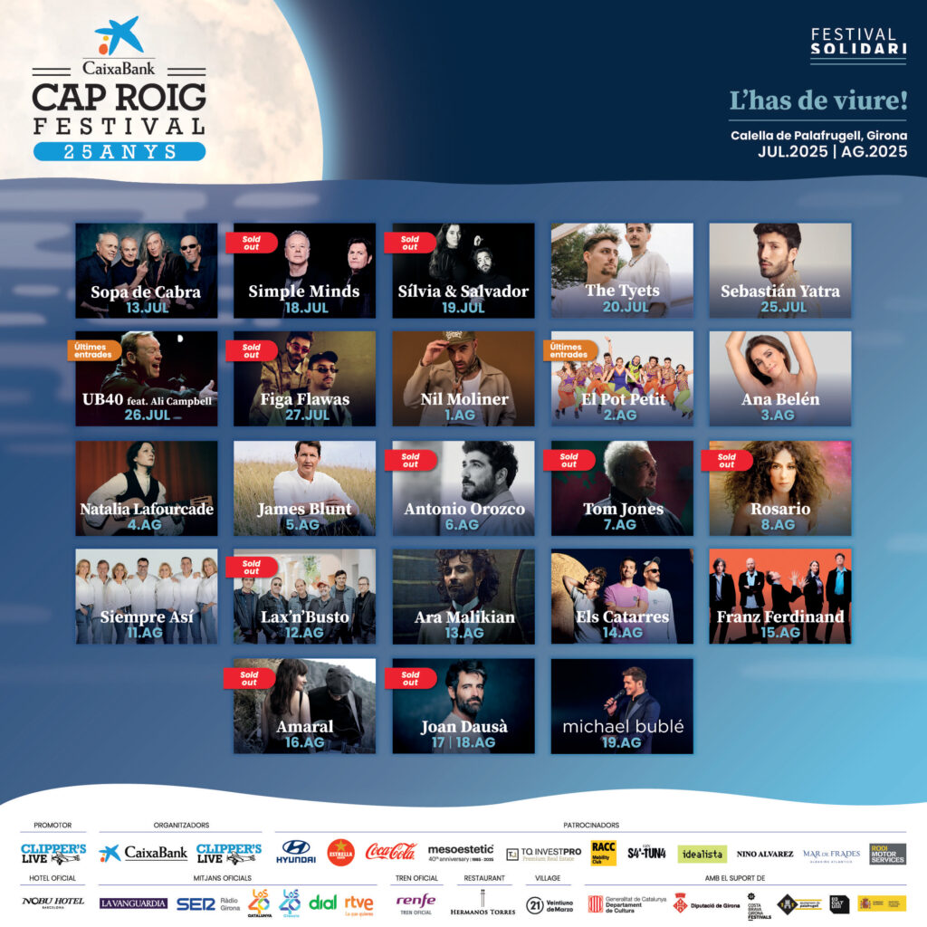 Cartell Cap Roig 2025