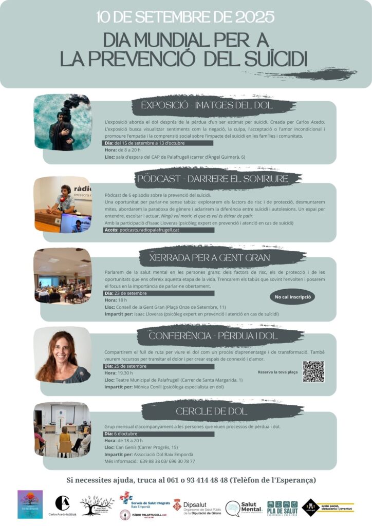 Cartell del Dia mundial de la prevenció contra el suïcidi