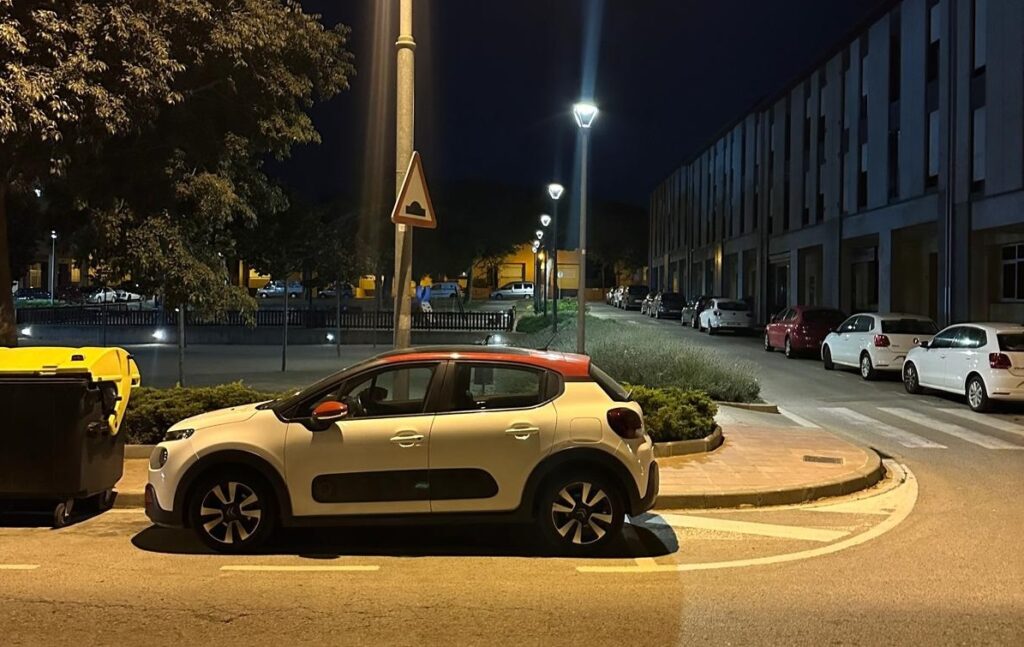 Enllumenat a l'avinguda del Mestre Joan Planas
