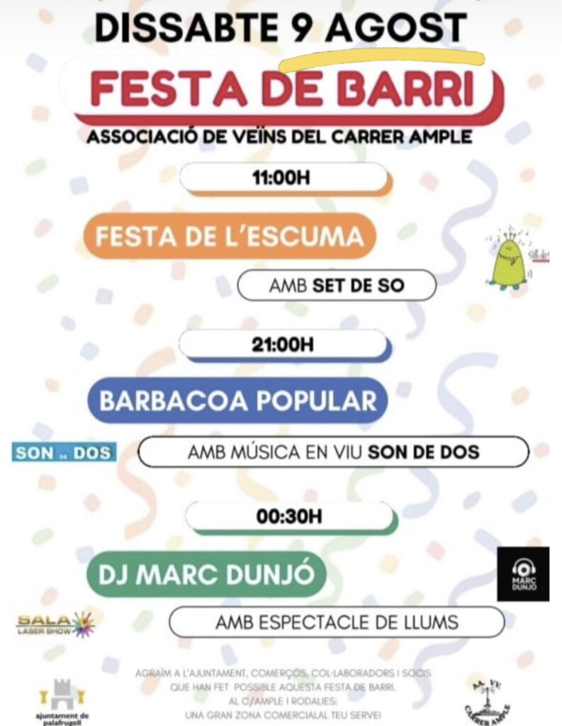 Festa del Carrer Ample