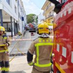 Incendi en una cuina de Calella