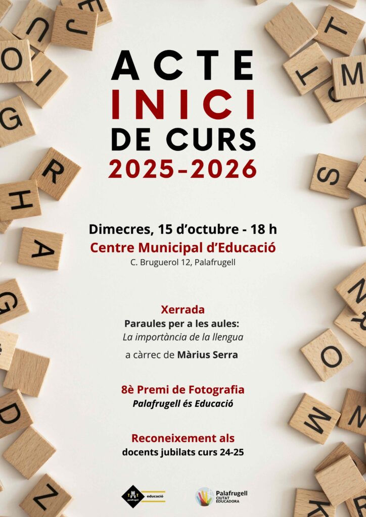 Acte de l'inici de curs 2025-26