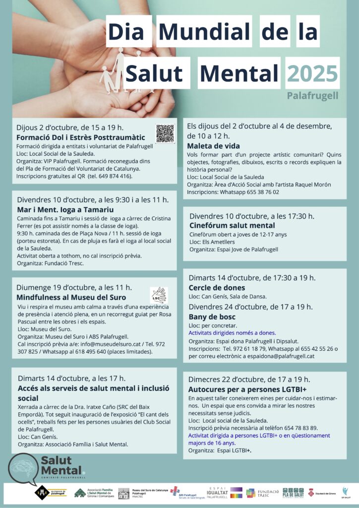 Cartell Dia Mundial de la Salut Mental