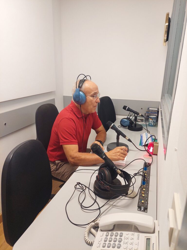 Francesc Almagro a la ràdio