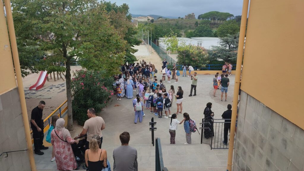 Inici del curs escolar al Barceló i Matas