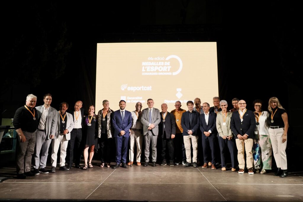 Entrega de les Medalles de l'Esport a Girona