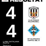 Resultat del Palafrugell - Vilafranca