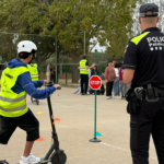 campanya de patinets elèctrics a Palafrugell