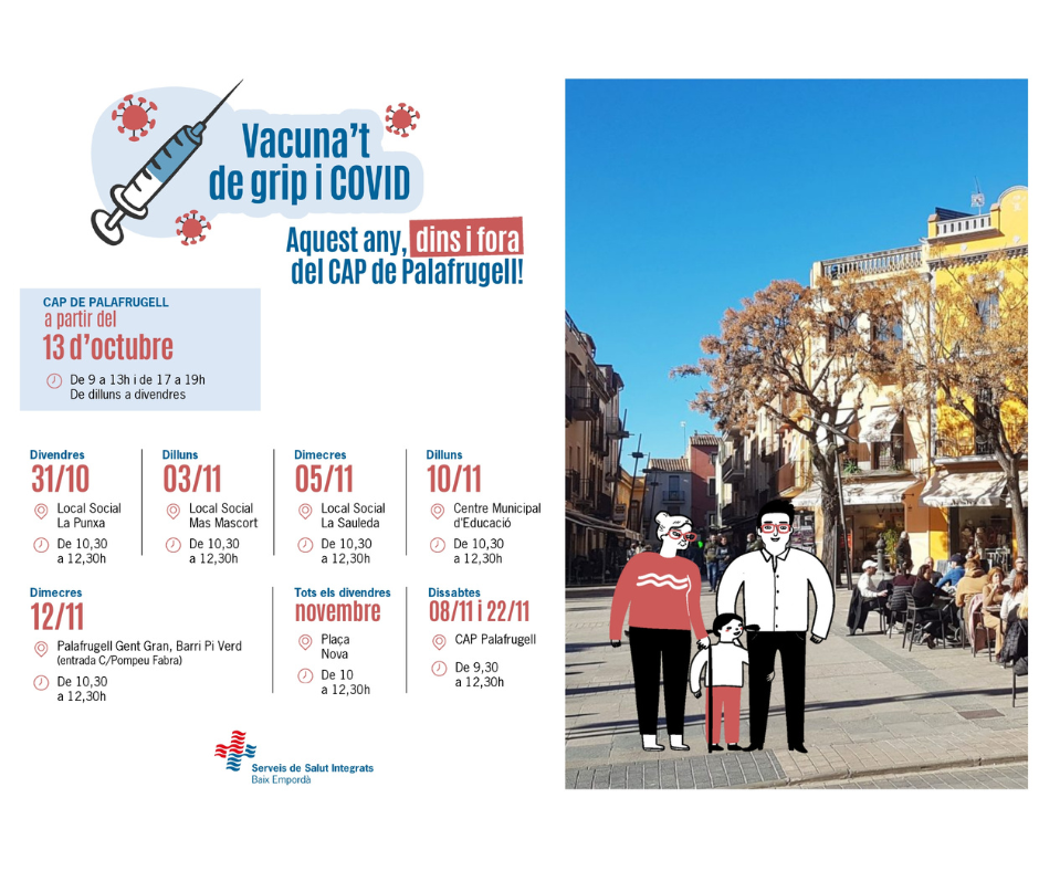 Campanya de vacunació 2025 al carrer