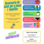 Can Genís reprèn l'assessoria de salut per a joves i famílies