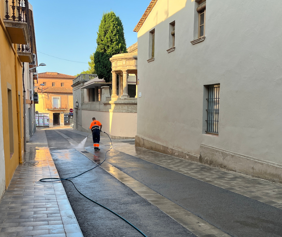 Neteja viària als carrers